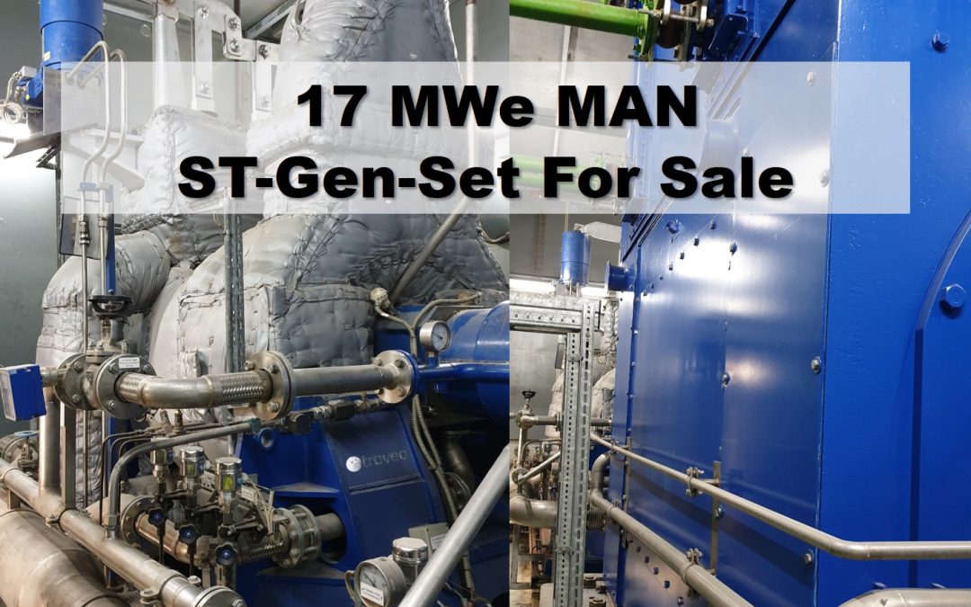 18 MW MAN ST-generator set from Germany, 50 Hz, excellent condition and ready for shipment – our Top Sales in October 2024